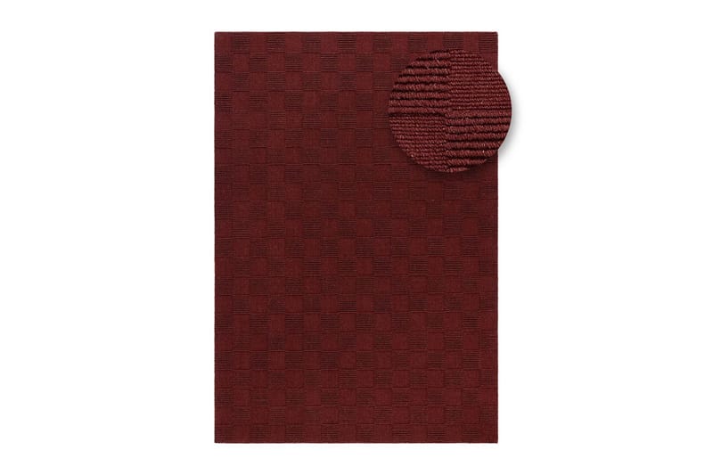 Sydney Ullteppe 200x300 cm - Rød - Tekstiler - Tepper & Matter - Moderne tepper - Ullteppe