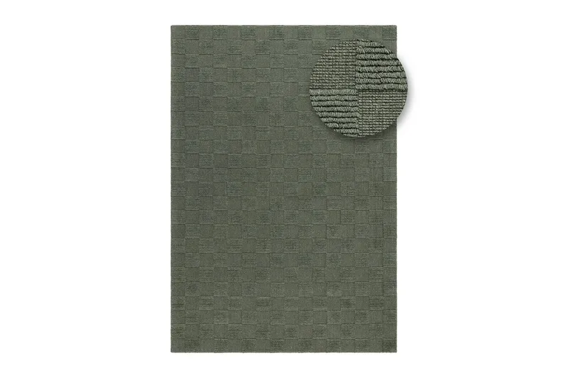 Sydney Ullteppe 240x340 cm - Grønn - Tekstiler - Tepper & Matter - Moderne tepper - Ullteppe