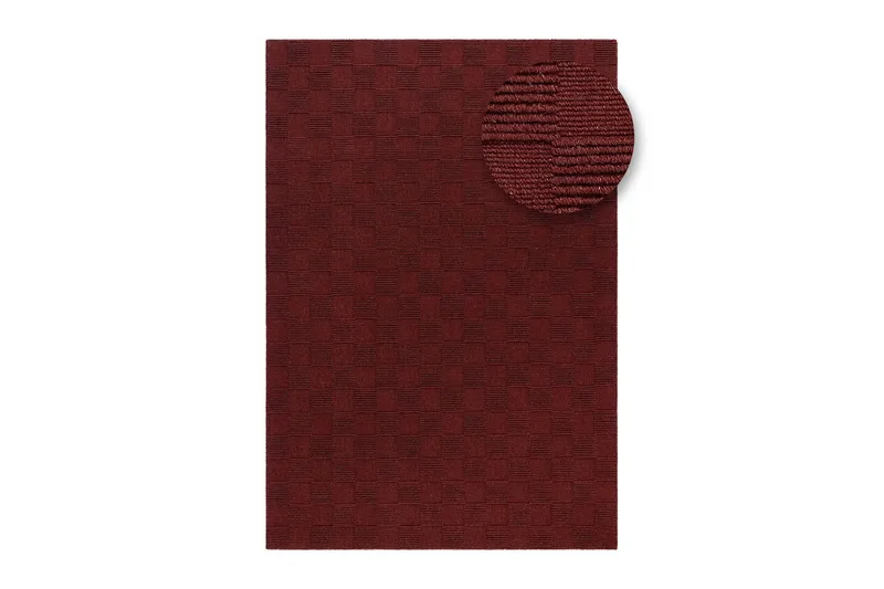 Sydney Ullteppe 240x340 cm - Rød - Tekstiler - Tepper & Matter - Moderne tepper - Ullteppe