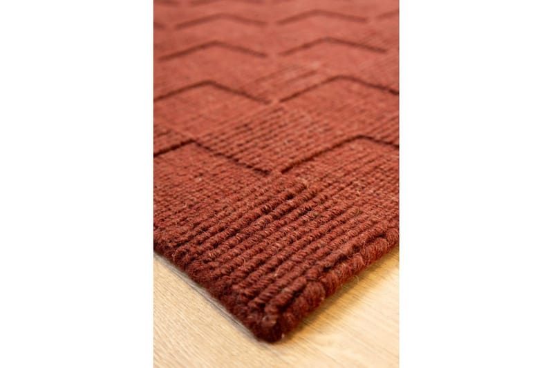 Sydney Ullteppe 80x150 cm - Rød - Tekstiler - Tepper & Matter - Moderne tepper - Ullteppe
