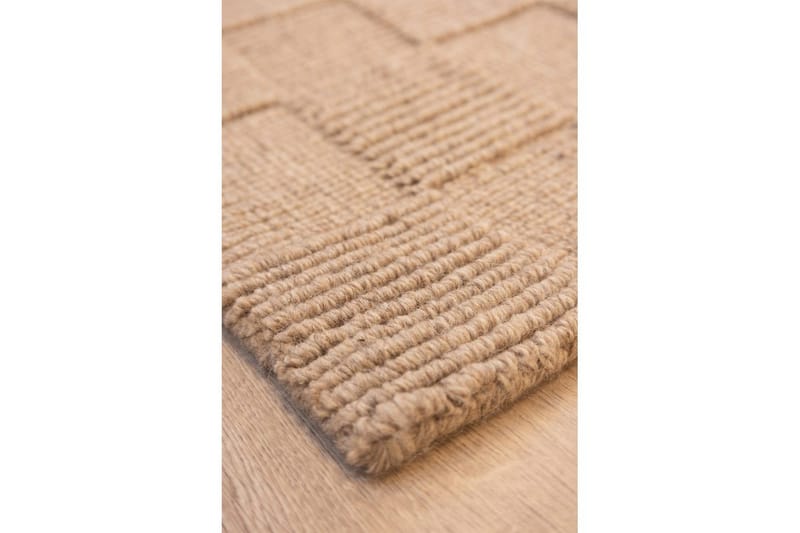Sydney Ullteppe 80x250 cm - Beige - Tekstiler - Tepper & Matter - Moderne tepper - Ullteppe