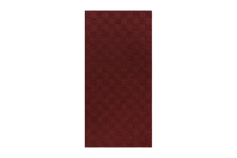 Sydney Ullteppe 80x250 cm - Rød - Tekstiler - Tepper & Matter - Moderne tepper - Ullteppe
