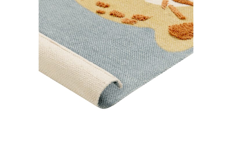 Tangse Bomullsteppe 80x150 cm - Gul - Tekstiler - Tepper & Matter - Moderne tepper - Bomullstepper