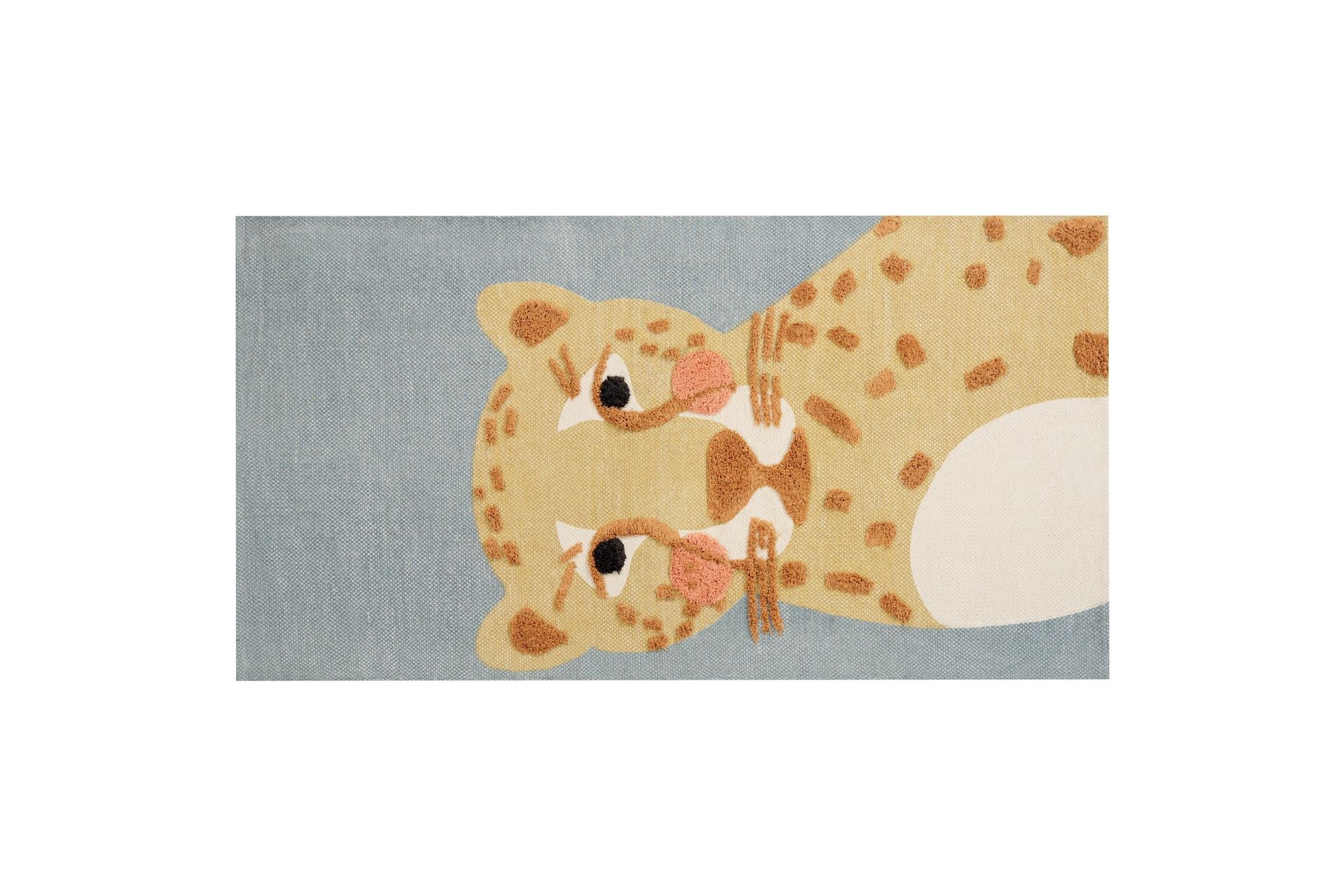 Tangse Bomullsteppe 80x150 cm - Gul