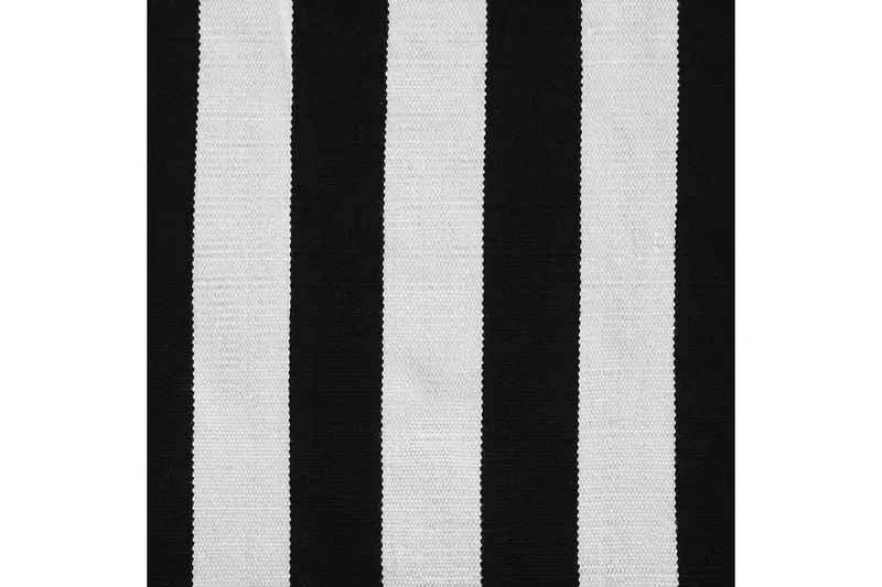 Tavas Ryeteppe 80x150 cm - Svart/hvit - Tekstiler - Tepper & Matter - Moderne tepper - Ryeteppe