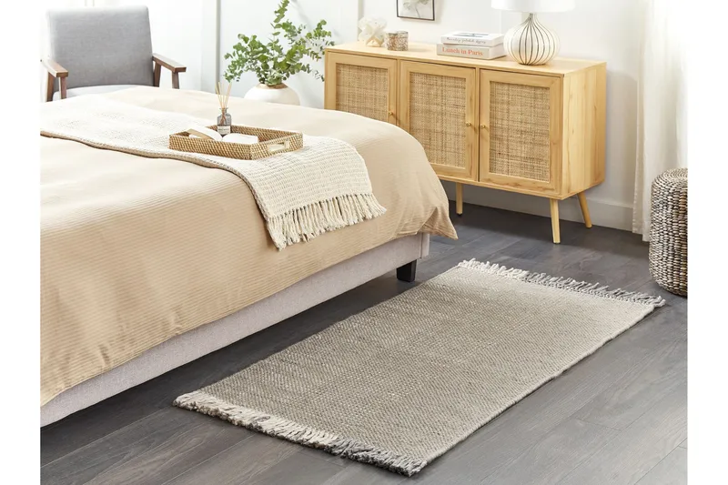 Tekeler Ullteppe 80x150 cm - Grå - Tekstiler - Tepper & Matter - Moderne tepper - Ullteppe