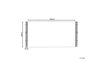 Tekeler Ullteppe 80x150 cm - Grå - Tekstiler - Tepper & Matter - Moderne tepper - Ullteppe