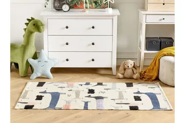Temiaj Bomullsteppe 80x150 cm - Beige - Tekstiler - Barnetekstiler - Barnetepper
