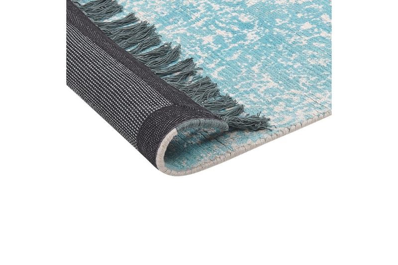 Teppe Akarsu - Blå, beige, 140x200 cm - Tekstiler - Tepper & Matter - Moderne tepper - Viskosematter