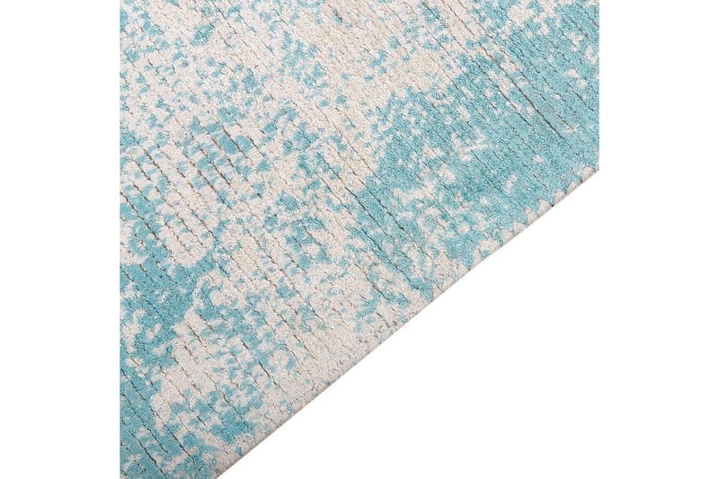 Teppe Akarsu - Blå, beige, 80x150 cm - Tekstiler - Tepper & Matter - Moderne tepper - Viskosematter