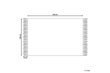 Teppe Akarsu - Fiolett, hvit, 160x230 cm - Tekstiler - Tepper & Matter - Moderne tepper - Viskosematter