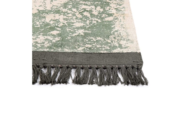 Teppe Akarsu - Grønn, svart, beige, 160x230 cm - Tekstiler - Tepper & Matter - Moderne tepper - Viskosematter