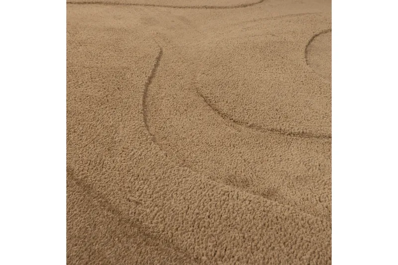 Teppe Alya - Lysebrun - Tekstiler - Tepper & Matter - Moderne tepper - Ullteppe