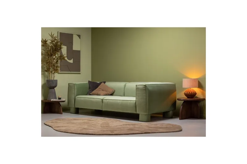 Teppe Alya - Lysebrun - Tekstiler - Tepper & Matter - Moderne tepper - Ullteppe