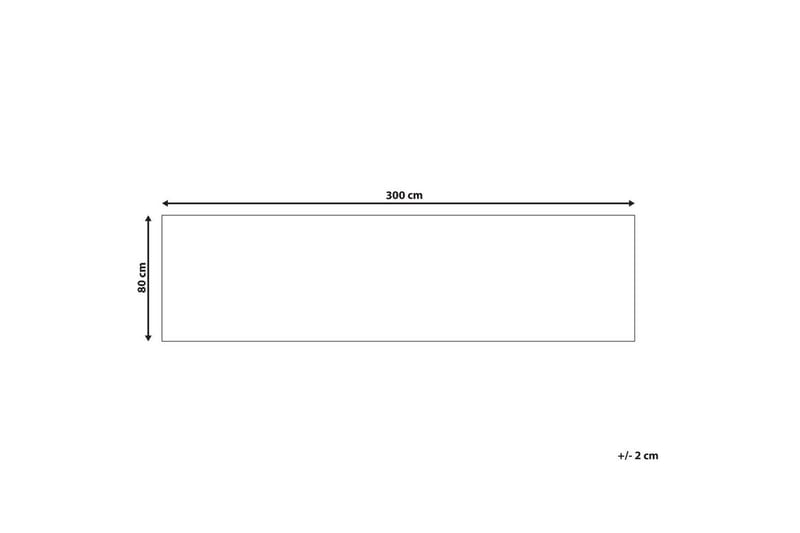 Teppe Araptepe - 80x300 cm - Tekstiler - Tepper & Matter - Moderne tepper - Sisaltepper