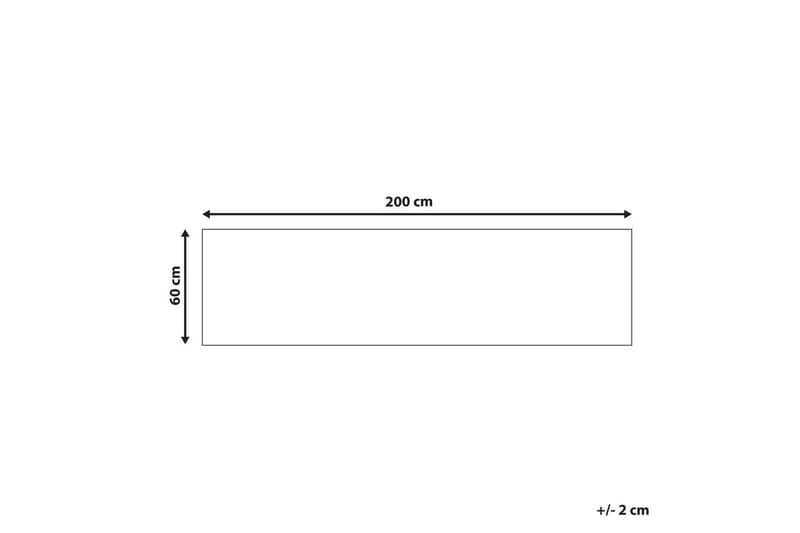 Teppe Aritas - 60x200 cm - Tekstiler - Tepper & Matter - Moderne tepper - Gangmatter