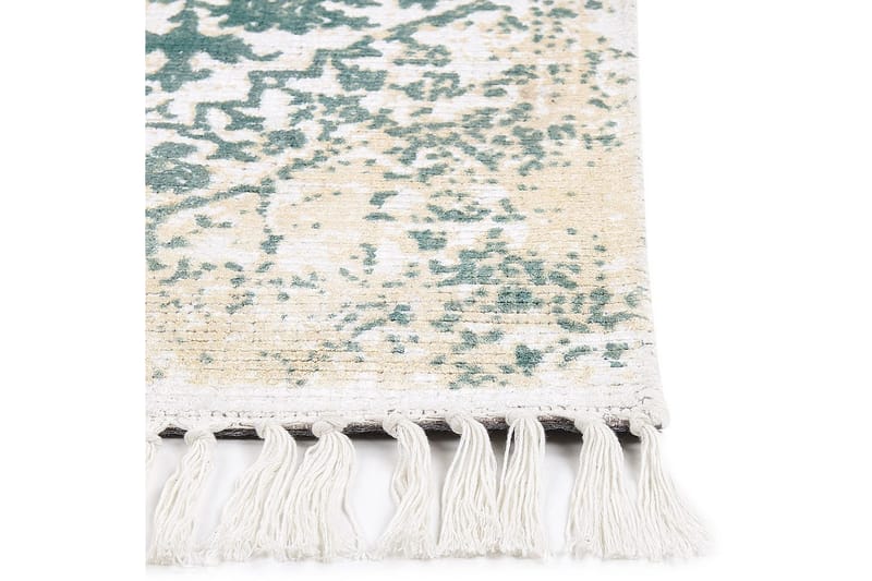 Teppe Boyali - Beige, Grønn, 80x150 cm - Tekstiler - Tepper & Matter - Moderne tepper - Viskosematter