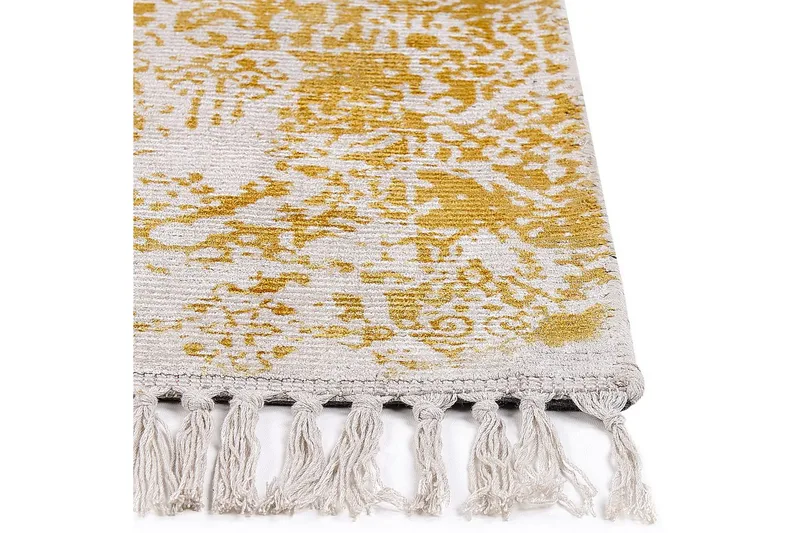 Teppe Boyali - Beige, gul, 140x200 cm - Tekstiler - Tepper & Matter - Moderne tepper - Viskosematter