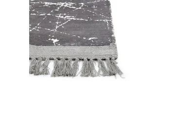 Teppe Hanli - Grå, hvit, 140x200 cm - Tekstiler - Tepper & Matter - Moderne tepper - Viskosematter