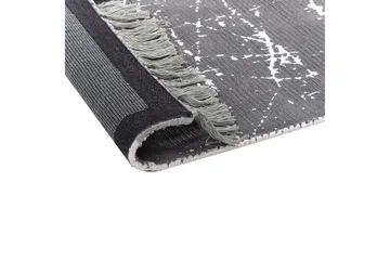 Teppe Hanli - Grå, hvit, 140x200 cm - Tekstiler - Tepper & Matter - Moderne tepper - Viskosematter
