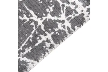 Teppe Hanli - Grå, hvit, 160x230 cm - Tekstiler - Tepper & Matter - Moderne tepper - Viskosematter