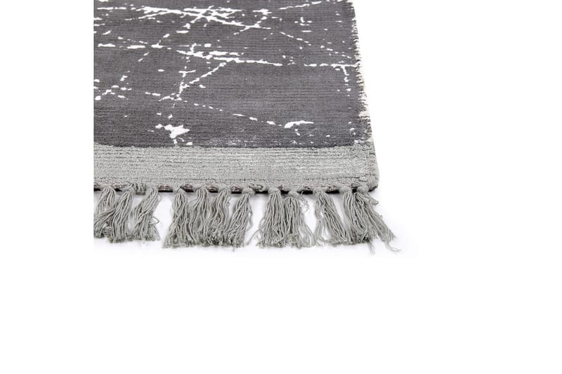 Teppe Hanli - Grå, hvit, 80x150 cm - Tekstiler - Tepper & Matter - Moderne tepper - Viskosematter