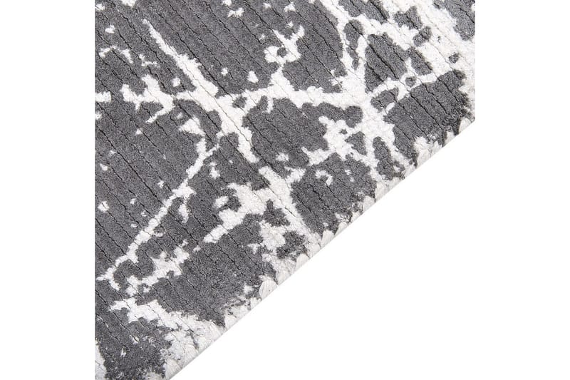 Teppe Hanli - Grå, hvit, 80x150 cm - Tekstiler - Tepper & Matter - Moderne tepper - Viskosematter