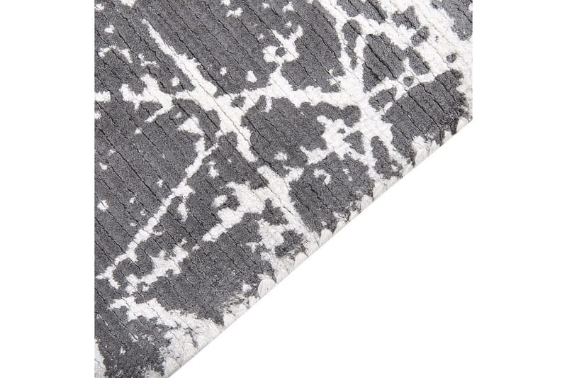 Teppe Hanli - Grå, hvit, 80x150 cm - Tekstiler - Tepper & Matter - Moderne tepper - Viskosematter