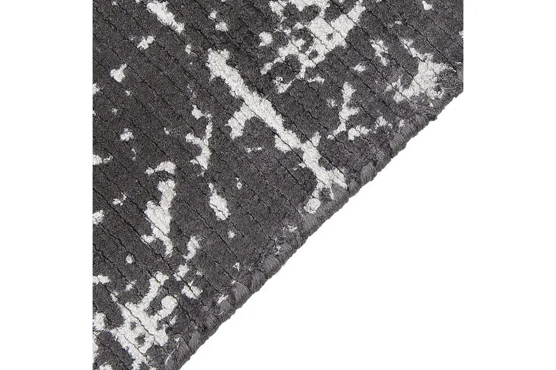 Teppe Hanli - Mørkegrå, hvit, 160x230 cm - Tekstiler - Tepper & Matter - Moderne tepper - Viskosematter