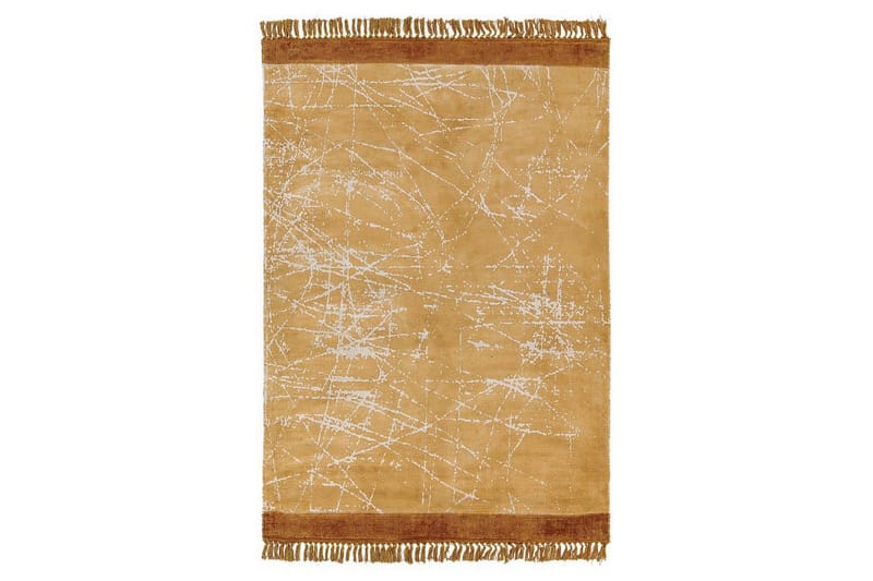 Teppe Hanli, Oransje, Hvit, 160x230 cm