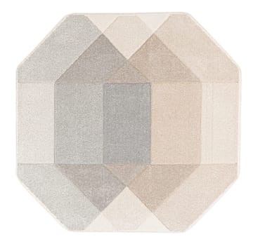 Teppe Navon Carved 100x150 cm - Grå/Beige - Tekstiler - Tepper & Matter - Moderne tepper - Wiltontepper