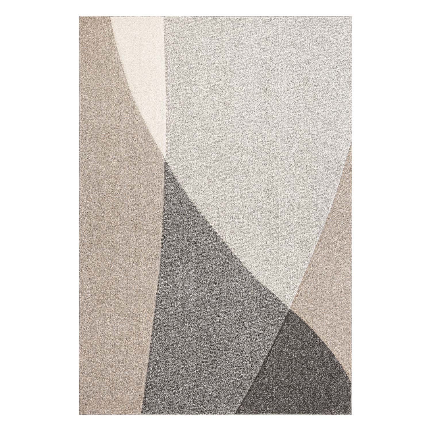 Teppe Navon Carved 133x190 cm - Grå/Beige