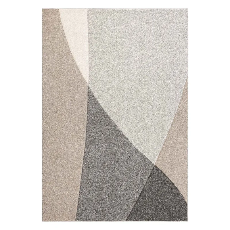 Teppe Navon Carved 133x190 cm, Grå/Beige