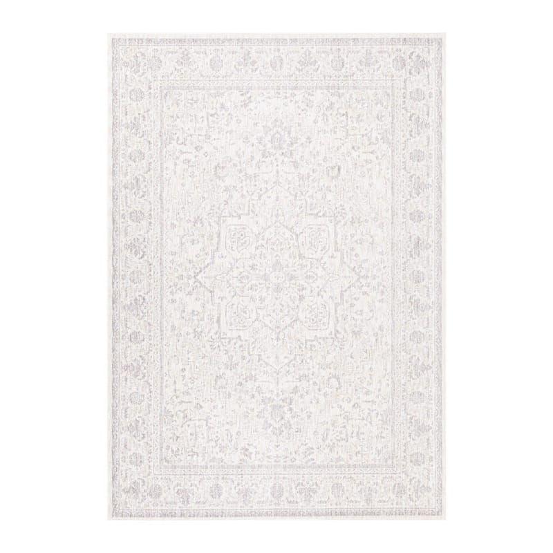 Teppe Tindor 160x230 cm, hvit/beige