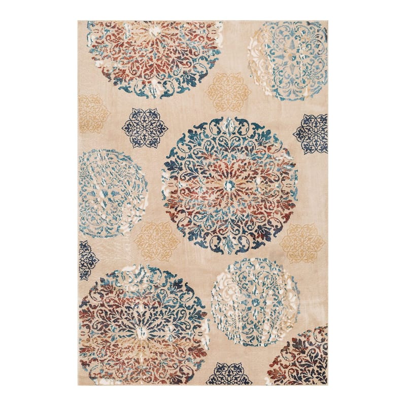 Teppe Velon 160x230 cm, gyllen/beige