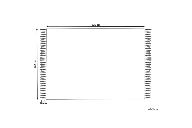 Terkos Juteteppe 160x230 cm - Beige - Tekstiler - Tepper & Matter - Moderne tepper - Sisaltepper