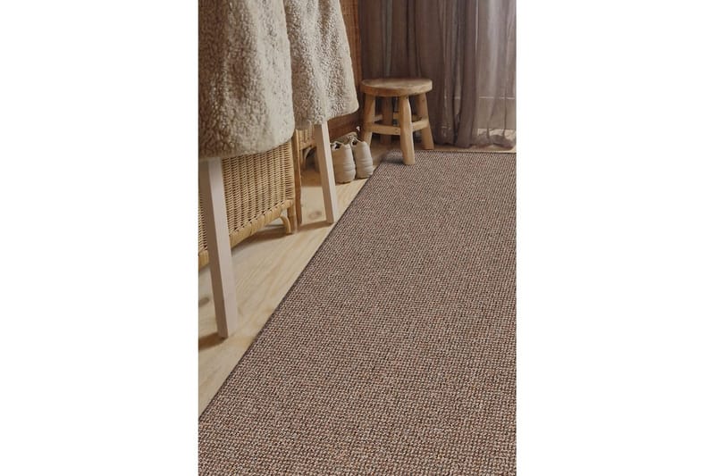 Titan Tuftet teppe 140x200 cm - Brun - Tekstiler - Tepper & Matter - Moderne tepper - Wiltontepper