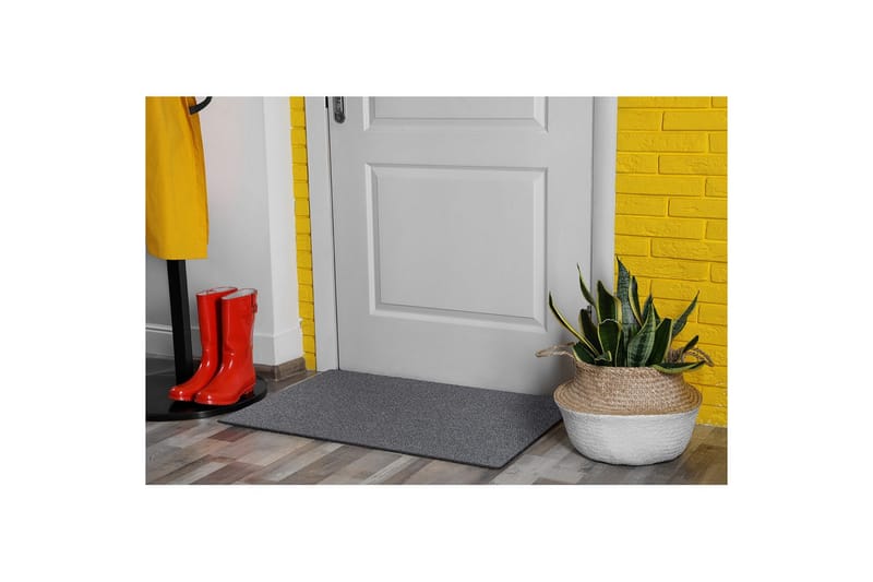 Titan Tuftet teppe 67x120 cm - Grå - Tekstiler - Tepper & Matter - Moderne tepper - Wiltontepper