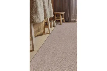 Titan Tuftet teppe 80x320 cm - Beige - Tekstiler - Tepper & Matter - Moderne tepper - Wiltontepper