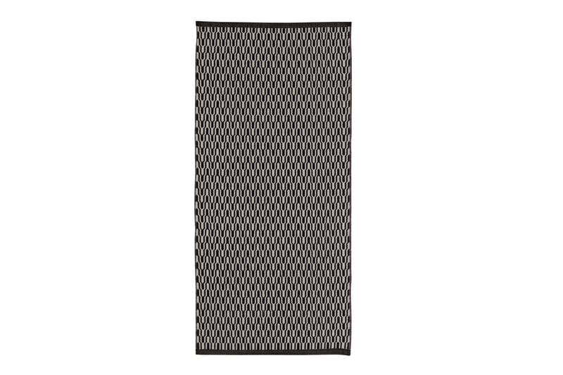Tjörn Ullteppe 75x250 cm Rektangulær - Svart - Tekstiler - Tepper & Matter - Moderne tepper - Ullteppe