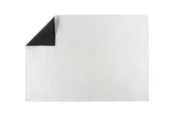 Todd Plastmatte 200x290 cm - Hvid - Tekstiler - Tepper & Matter - Moderne tepper - Bomullstepper