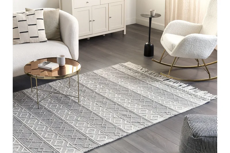 Tonya Ullteppe 160x230 cm, Grå