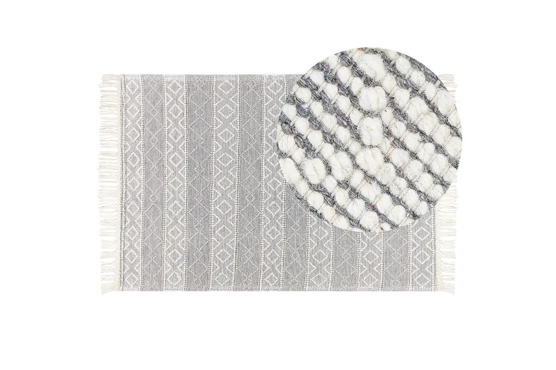 Tonya Ullteppe 160x230 cm - Grå - Tekstiler - Tepper & Matter - Moderne tepper - Ullteppe