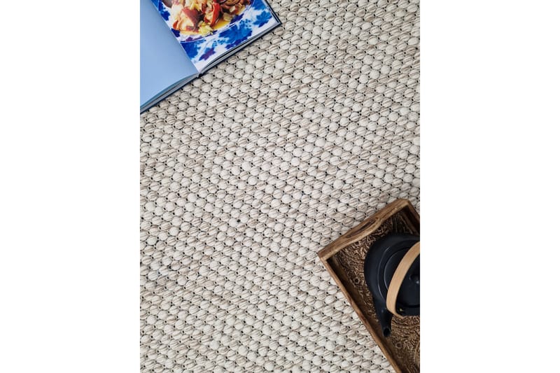 Torekov Ullteppe 75x150 cm - Krem - Tekstiler - Tepper & Matter - Moderne tepper - Ullteppe