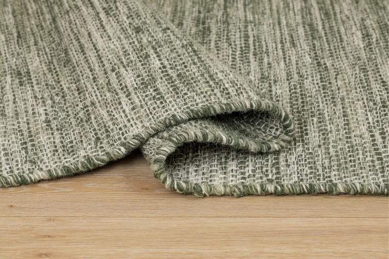 Torsby Ullteppe 160x230 cm Rektangulær - Grønn - Tekstiler - Tepper & Matter - Moderne tepper - Ullteppe