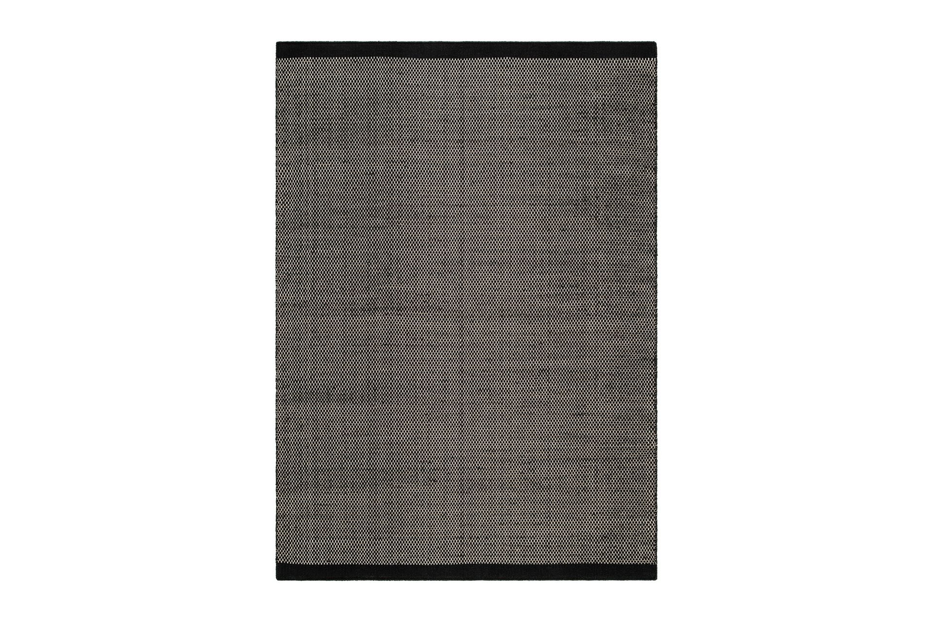 Torsby Ullteppe 240x340 cm Rektangulær - Svart - Tekstiler - Tepper & Matter - Moderne tepper - Ullteppe