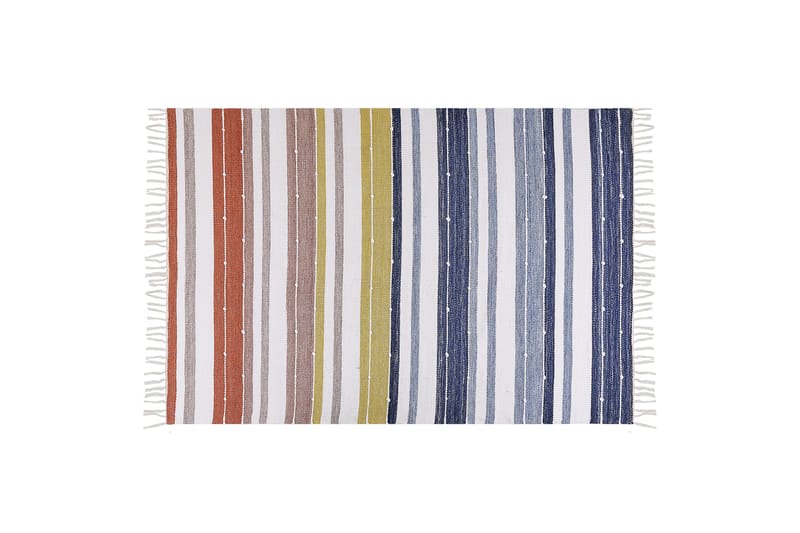 Tozakli Ryeteppe 160x230 cm - Blå - Tekstiler - Tepper & Matter - Moderne tepper - Ryeteppe