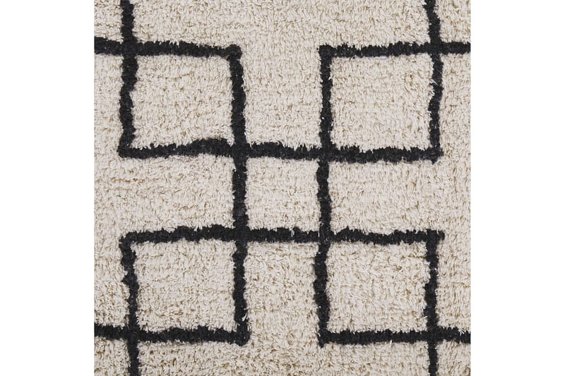 Turhal Ryeteppe 140x200 cm - Beige - Tekstiler - Tepper & Matter - Moderne tepper - Bomullstepper