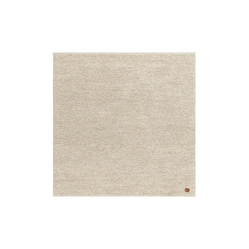 Ullmatte Bubble Kvadrat - 200 x 200 cm, sand - Tekstiler - Tepper & Matter - Moderne tepper - Ullteppe