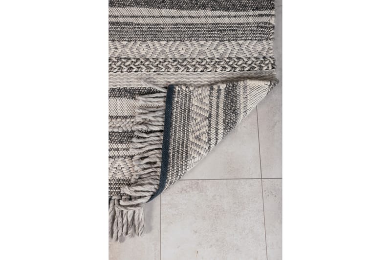 Alwar Ullteppe 170x240 cm - Mørkegrå - Tekstiler - Tepper & Matter - Moderne tepper - Ullteppe